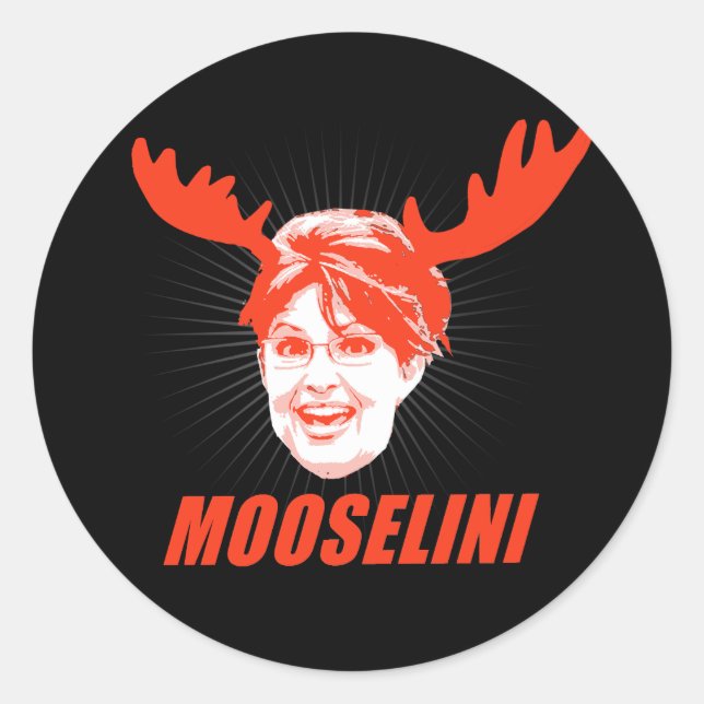 MOOSELINI STICKER (Front)