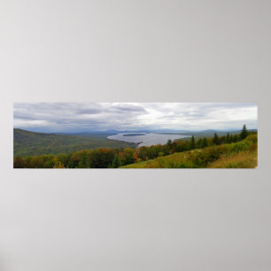 Mooselookmeguntic Lake Panorama, Maine Poster