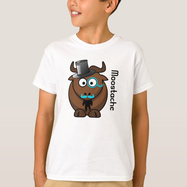 Moostache T-Shirt (Front)