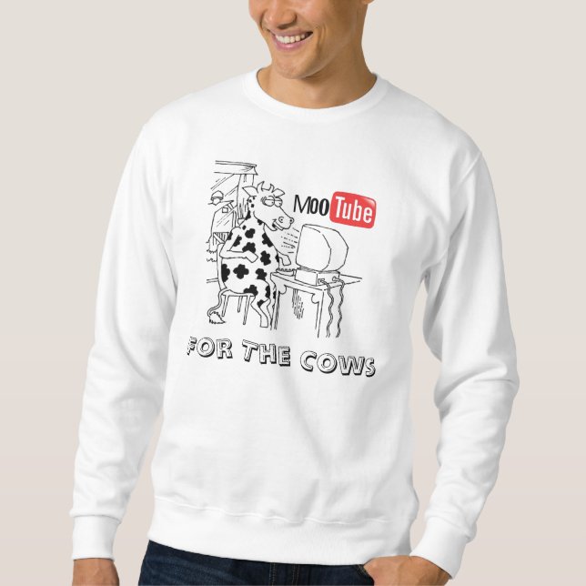 MooTube Sweatshirt (Front)