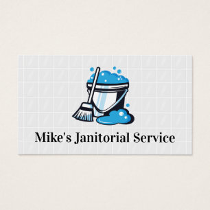 Mop and Bucket of Soap Water Bathroom Tiles