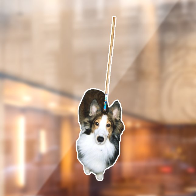 Mop Dog Window Cling (Sheet 2)