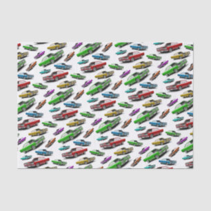 Mopar 1969 Plymouth Road Runner Classic Muscle Car Tissue Paper