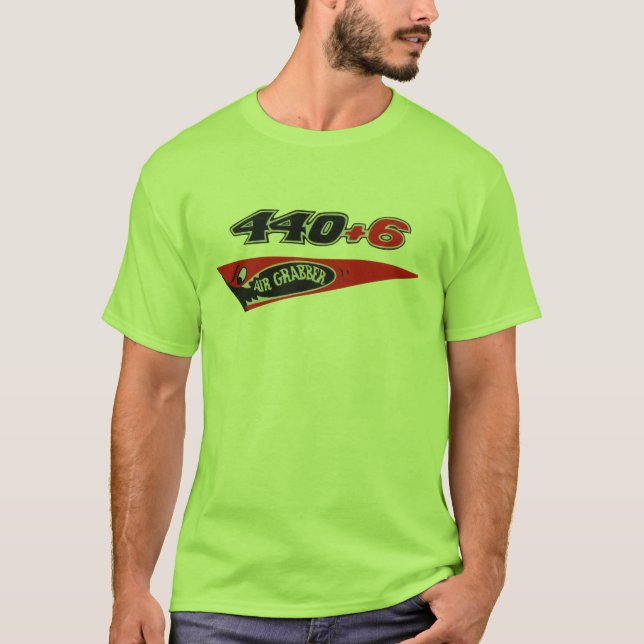 Mopar - 440+6 + Air Grabber T-Shirt (Front)
