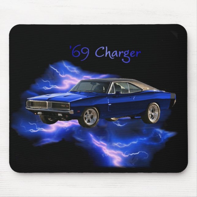 Mopar:  '69 Dodge Charger Mouse Mat (Front)