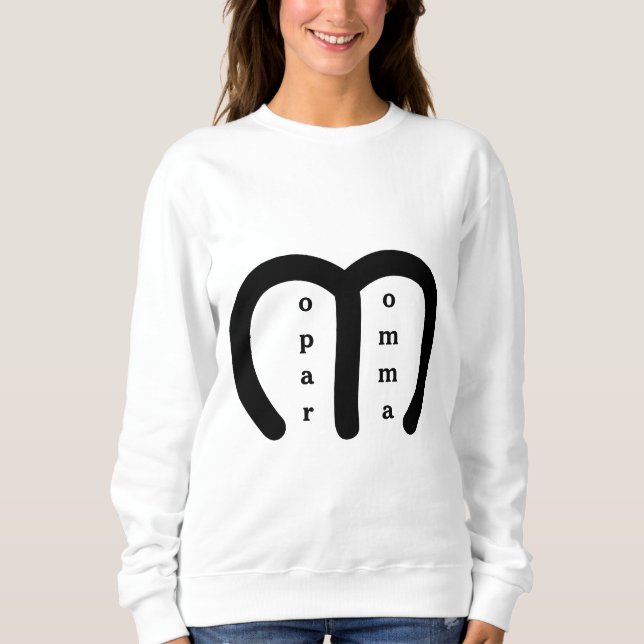 Mopar Momma long-sleeve T-Shirt Sweatshirt (Front)