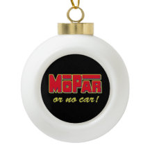 Mopar - Musclecar Ceramic Ball Christmas Ornament