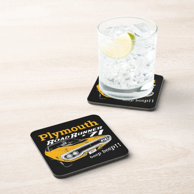 Mopar Plymouth Roadrunner Coaster (Right Side)