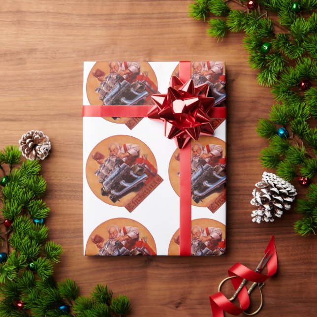 Mopar X-mas Christmas Wrapping Paper (Holiday Gift)