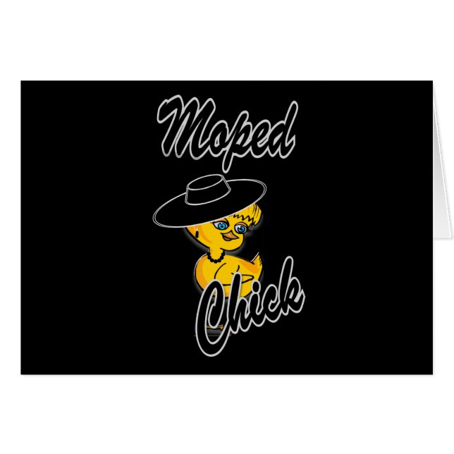 Moped Chick #4 (Front Horizontal)
