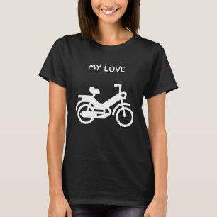 Moped moped two stroke 2 stroke saying motorbike t T-Shirt