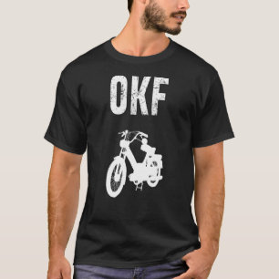 Moped Village Speculating Driving Location Control T-Shirt