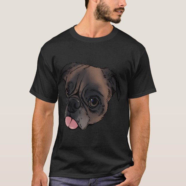 Mops Dog T-Shirt (Front)