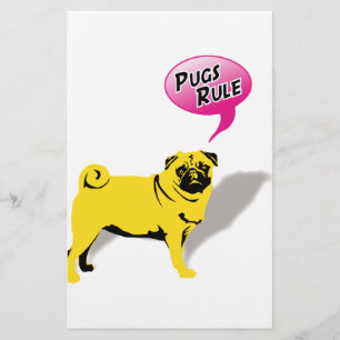 Mops Fidel Stationery