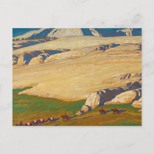 Moraine and meadow, Sierra Nevada, California Postcard