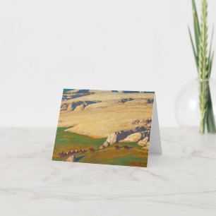 Moraine and meadow, Sierra Nevada, California Thank You Card