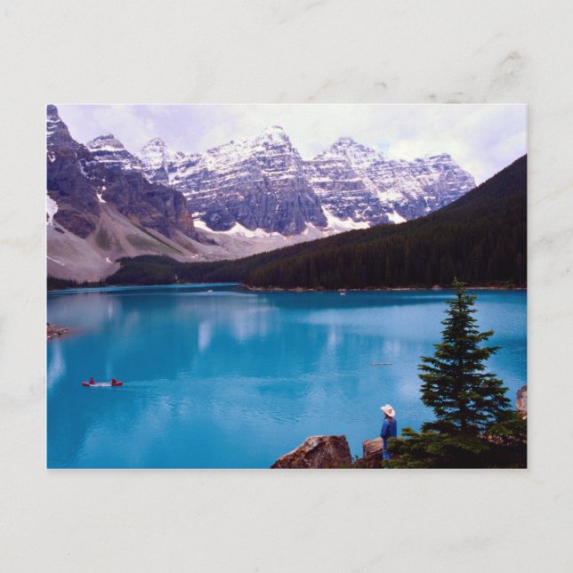 Moraine Lake, Alberta, Canada Postcard (Front)