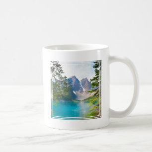 Moraine Lake and the Valley of Ten Peaks Coffee Mug