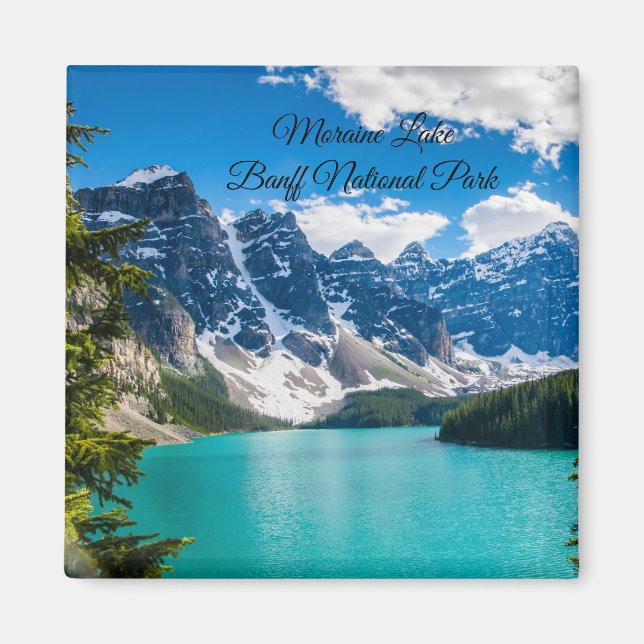 Moraine Lake, Banff National Park Magnet (Front)
