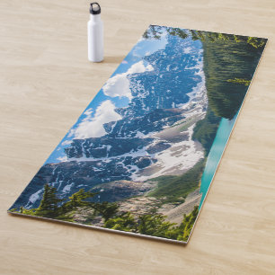 Moraine Lake, Banff National Park Yoga Mat