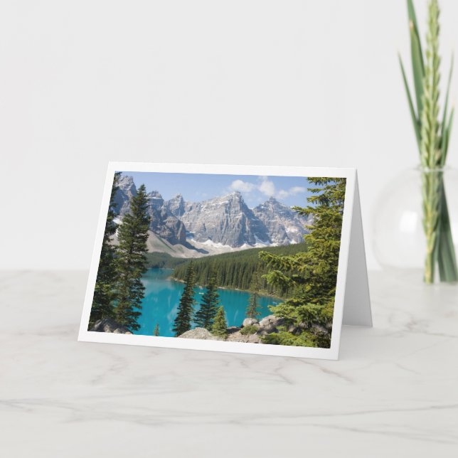 Moraine Lake Canada Card (Front)