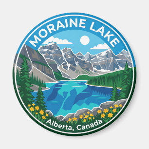 Moraine Lake Canada Magnet