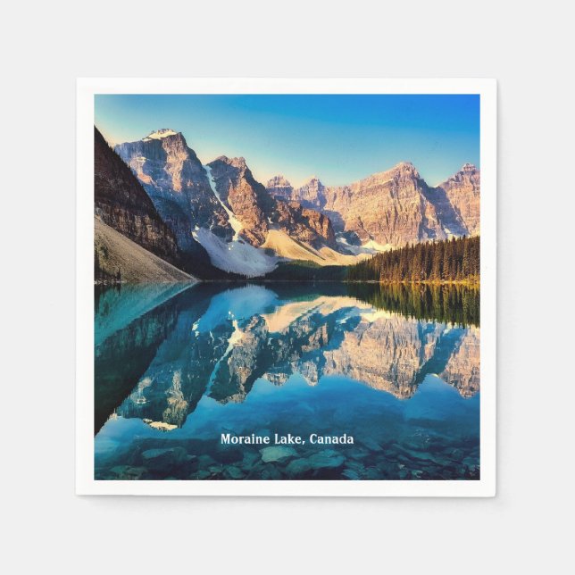 Moraine Lake, Canada, Napkin (Front)