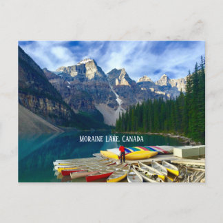 Moraine Lake, Canada Postcard