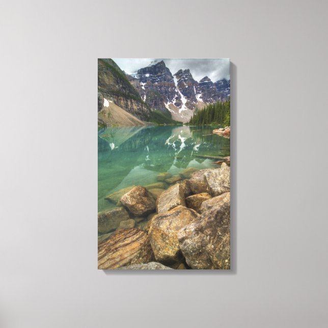 Moraine Lake Canvas Print (Front)