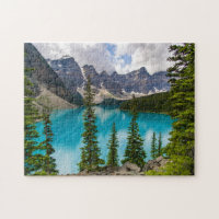 Moraine Lake In Banff National Park Canada