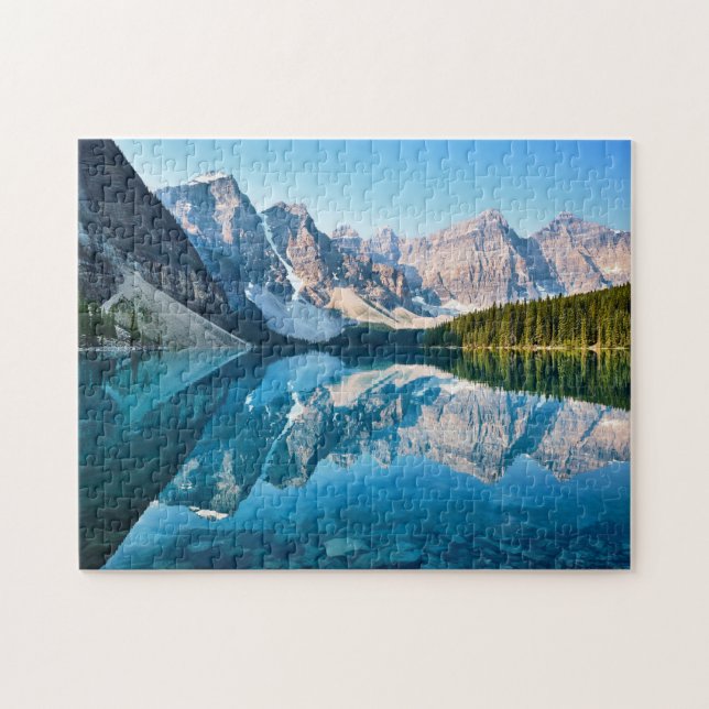Moraine Lake In Canada's Banff National Park Jigsaw Puzzle (Horizontal)