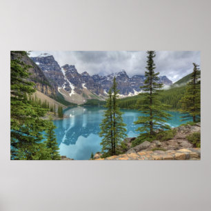 Moraine Lake Pano Poster
