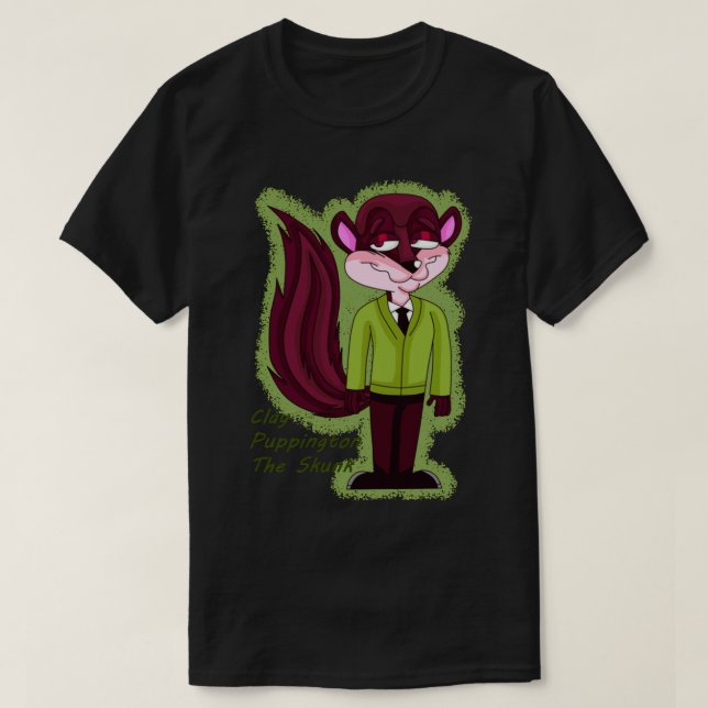 Moral-Orel-Puppington-The-Skunk   T-Shirt (Design Front)