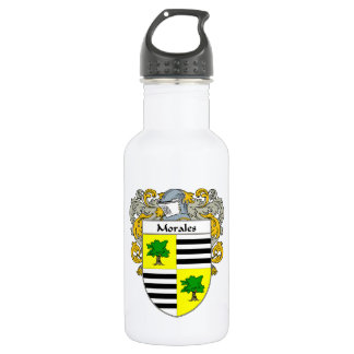 Morales Coat of Arms/Family Crest 532 Ml Water Bottle