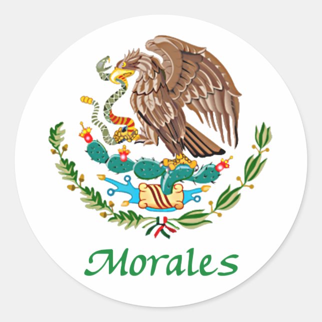 Morales Mexican National Seal (Front)