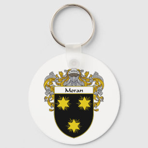 Moran Coat of Arms (Mantled) Key Ring