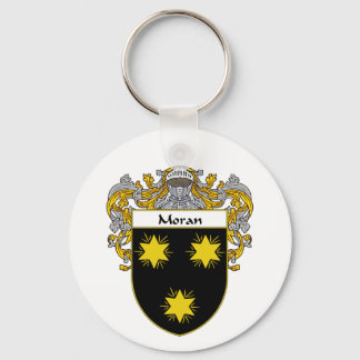 Moran Coat of Arms (Mantled) Key Ring
