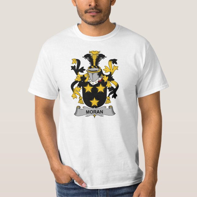 Moran Family Crest T-Shirt (Front)