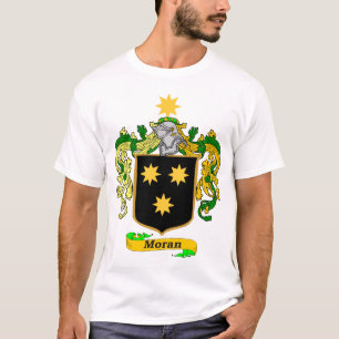 Moran Family (Irish) Coat of Arms T-shirt