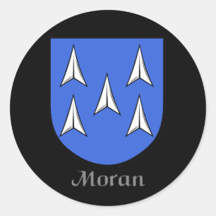 Moran Family Shield Stickers