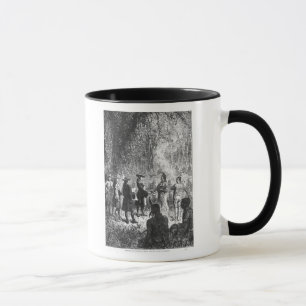 Moravian Missionaries Among the Indians Mug