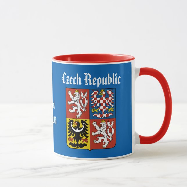 Moravian-Silesia Czech Republic Coffee Mug (Right)