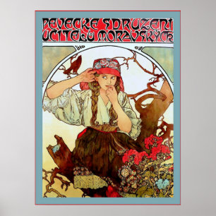 Moravian Teachers Choir ~ Vintage Advertising Poster