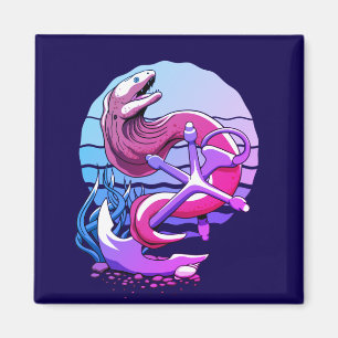 Moray Eel and Anchor Magnet