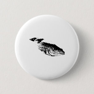 Moray Eel Motif Fish Reef Ocean Animals Sea Creatu 6 Cm Round Badge