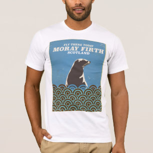 Moray Firth vintage travel poster T-Shirt