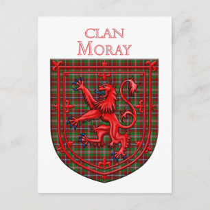 Moray of Abercairny Tartan Scottish Plaid Postcard