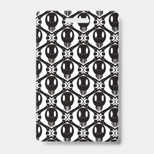 Morbid Faces ID Badge