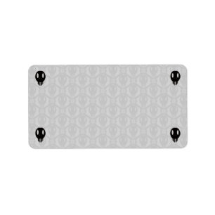 Morbid Faces Label