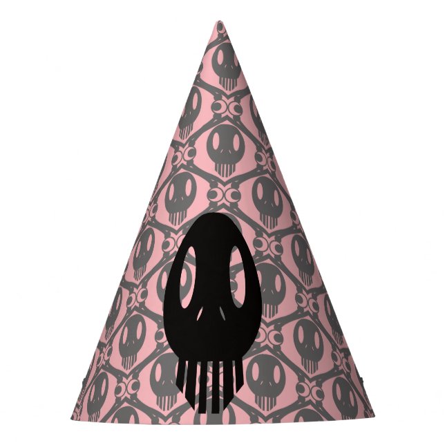 Morbid Faces Party Hat (Front)